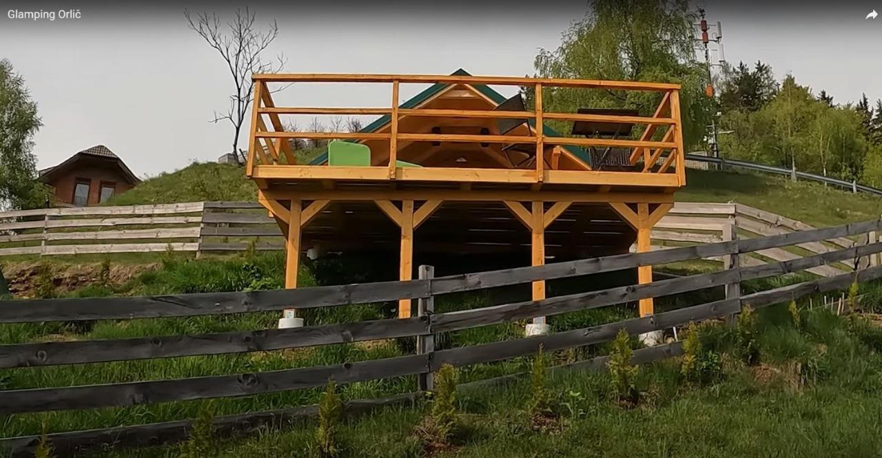 Glamping Hisice Orlic Hotel Muta Eksteriør billede